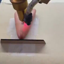 Load and play video in Gallery viewer, Premium Heavyweight Hapéh Self Applicator Kuripe Pipe in Tin
